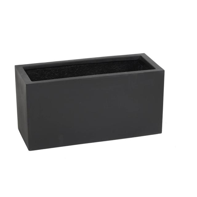RECTANGLE JUMBO FIBER NOIR