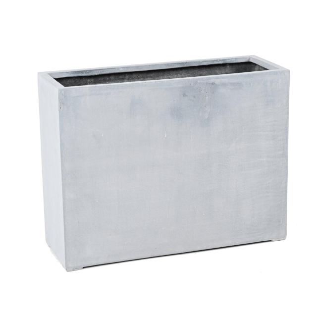 JARDINIERE HAUTE FIBER GRIS