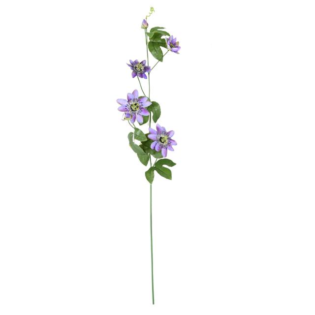 Passiflore Artificielle Violette 100cm