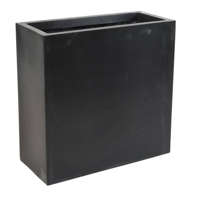 JARDINIERE HAUTE FIBER NOIR