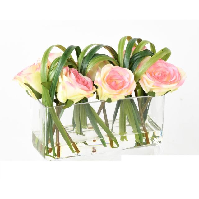 ROSE Artificielle EN COMPO 40