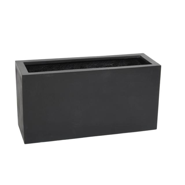 RECTANGLE JUMBO FIBER NOIR