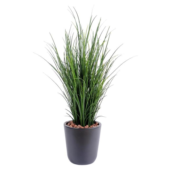 Herbe Fine Artificielle en Pot