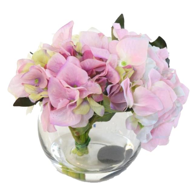 Centre de Table Hortensia Artificielle Rise