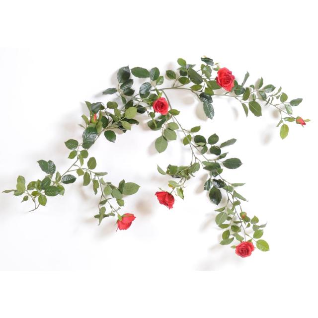 Rose artificielle GUIRLANDE ROYALE 140