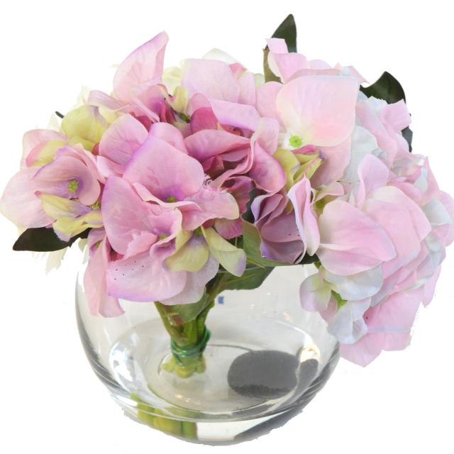 CENTRE DE TABLE HORTENSIA