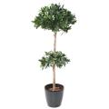 LAURIER NOBILIS Artificiel TIGE DOUBLE BOULE UV