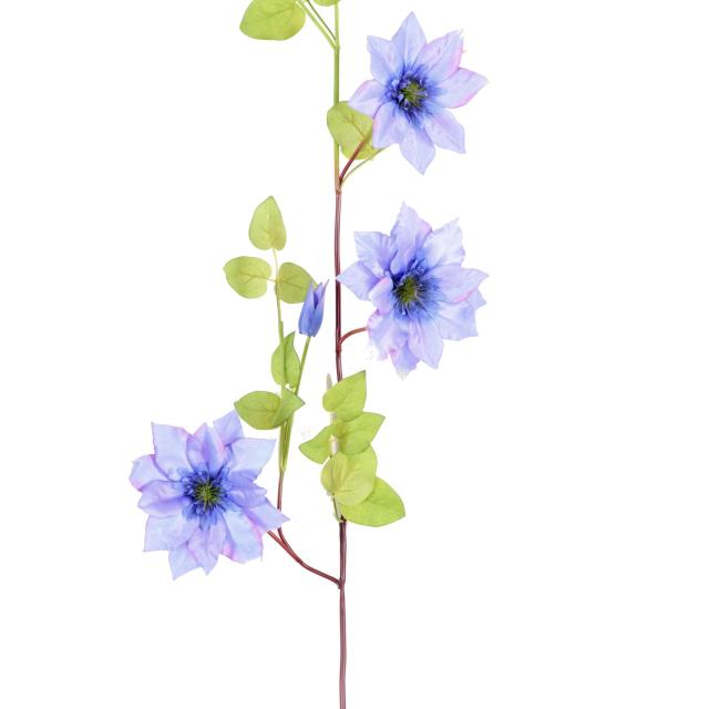 Brin de Clematite Artificielle Avec Feuilles