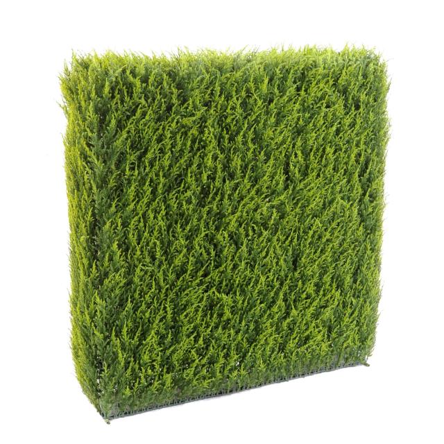 Cypres artificiel Juniperus JUNIPERUS HAIE STRUCTURE METAL