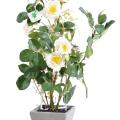 Rosier artificiel EN POT 50 CM