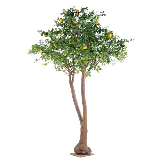 Oranger Artificiel Arbre Double Branches