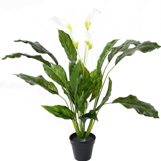 SPATIPHYLLUM Artificiel LARGE PLAST