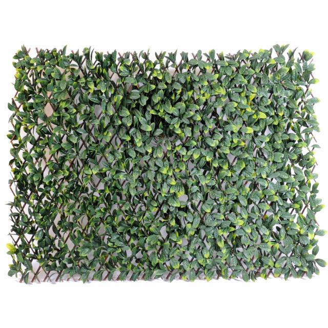 Charme Artificiel Palissade Grandes Feuilles