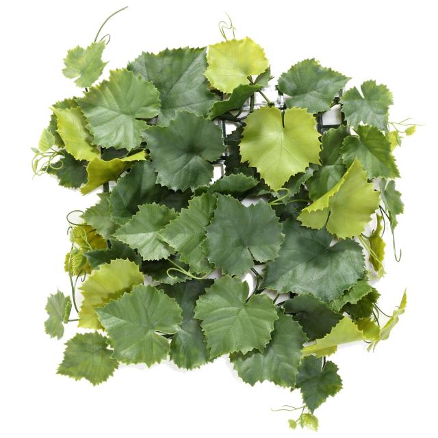 Vigne Artificielle en Plaque PLAST 45 Feuilles UV