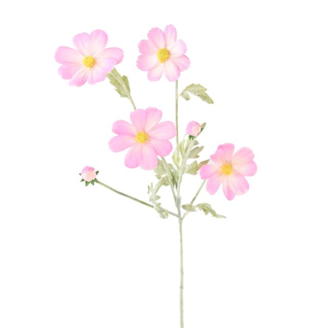Brin Artificiel de Cosmos Rose, Rouge, Blanc