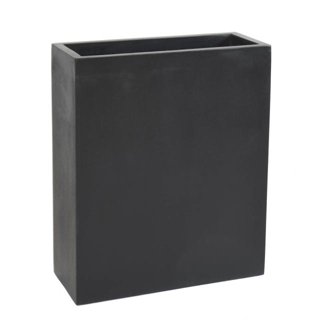 JARDINIERE HAUTE FIBER NOIR