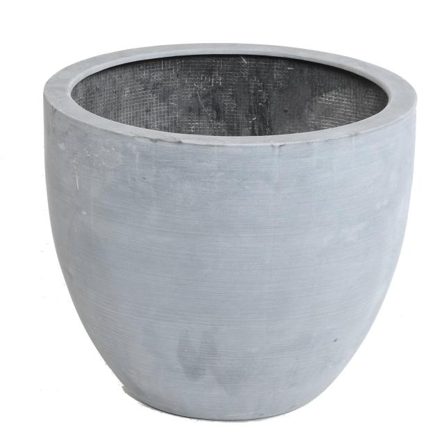 ROND LOTUS FIBER GRIS
